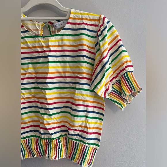 NWT Compania Fantastica Maldives print top size medium - Picture 3 of 11